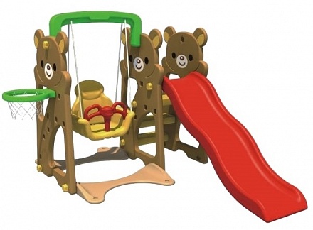 Спортивно-игровой комплекс FAMILY Медвежата F-774